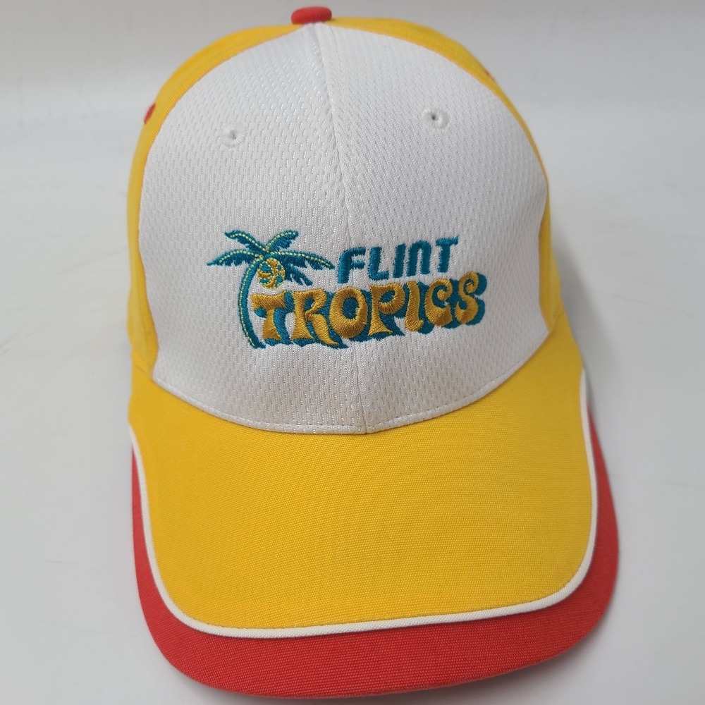 Vintage‎ Semi-Pro Movie Promo Hat Adjustable Flint Tropics 2008 Comedy White Men
